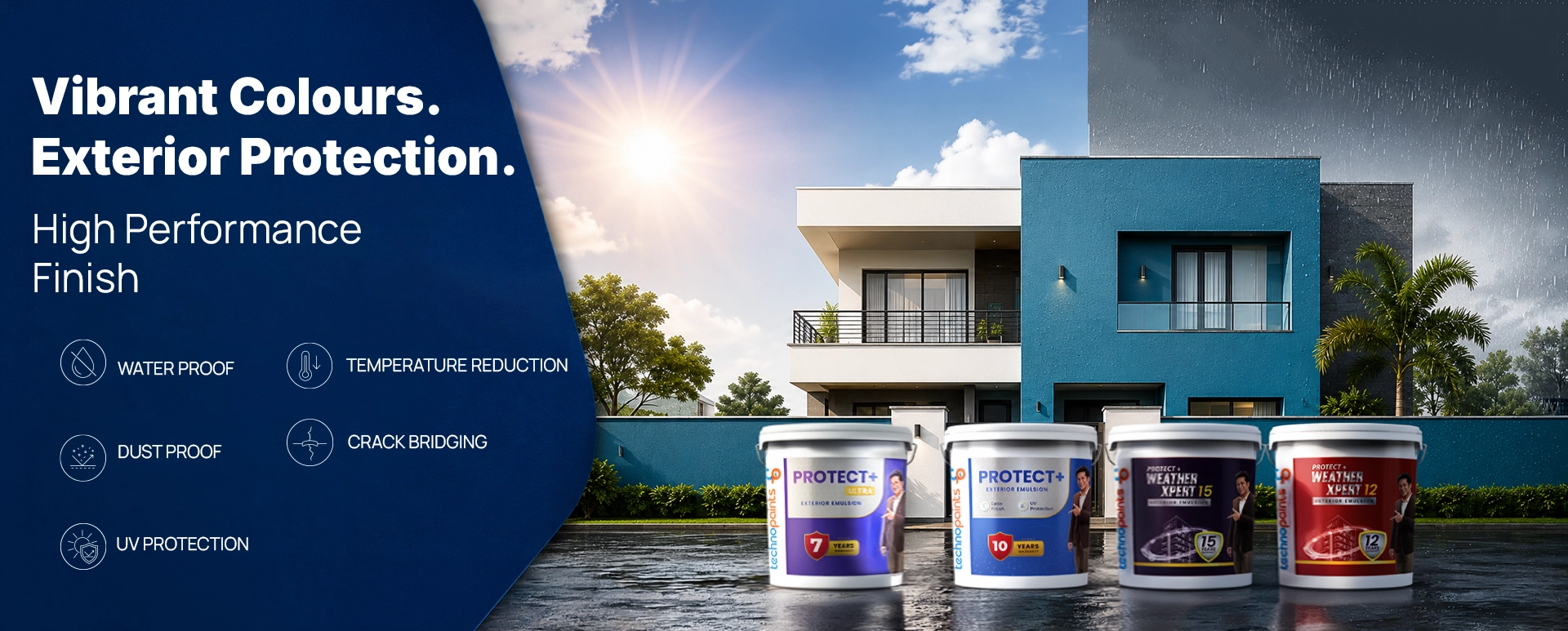 Technopaints product range — hero artboard 1